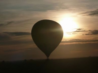  Un viaje al cielo a la luz del atardecer.